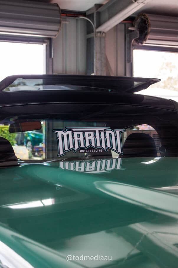 MMS large Tiffany blue sticker