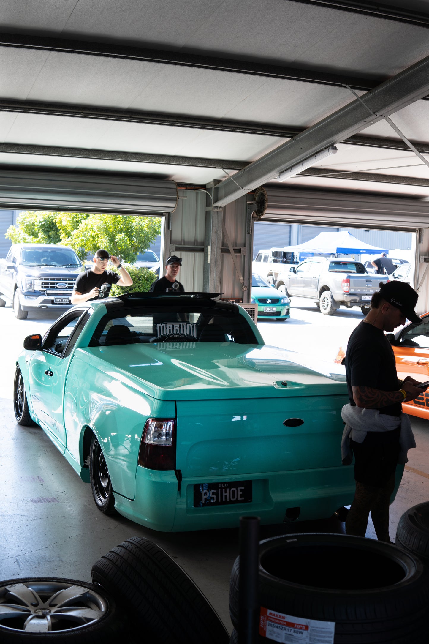 MMS large Tiffany blue sticker